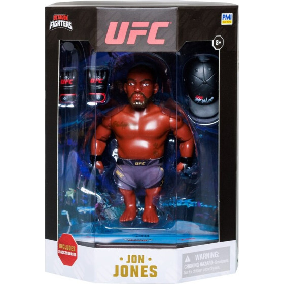 P.M.I. Kids World Ufc Octagon Fighters S1 Action Figure 11 Cm - Jon Jones - (UFC6010C)