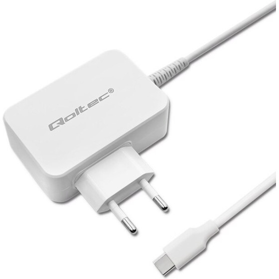 QOLTEC Power adapter/Inverter Indoor 65 W White - (51039)