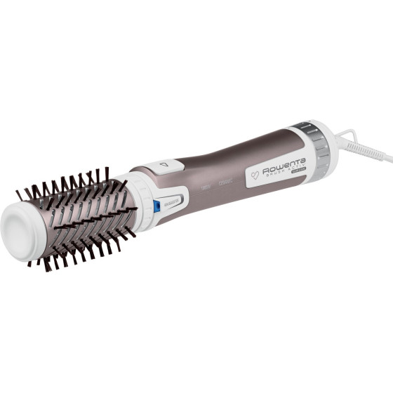 Rowenta Brush Activ Premium Care CF9540 Hot Air Brush Warm Aluminium, Metallic, White 1000 W 1.8 m - (CF9540F0)