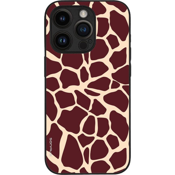Sonique ���� Animal Print Series ��� Apple Iphone 14 Pro Giraffe 03