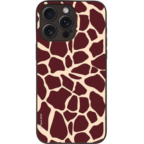 Sonique ���� Animal Print Series ��� Apple Iphone 15 Pro Max Giraffe 03