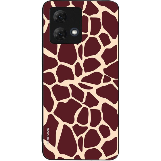 Sonique ���� Animal Print Series ��� Motorola Moto G84 5G Giraffe 03