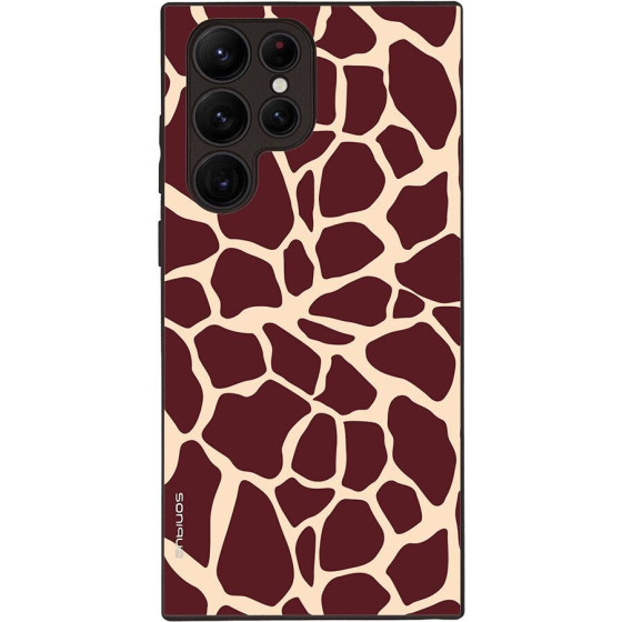 Sonique ���� Animal Print Series ��� Samsung Galaxy S22 Ultra Giraffe 03