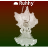 Ruhhy Transparent Baubles - Angels 6 pcs. 22497 - (17223-0)