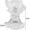 Ruhhy Transparent Baubles - Angels 6 pcs. 22497 - (17223-0)