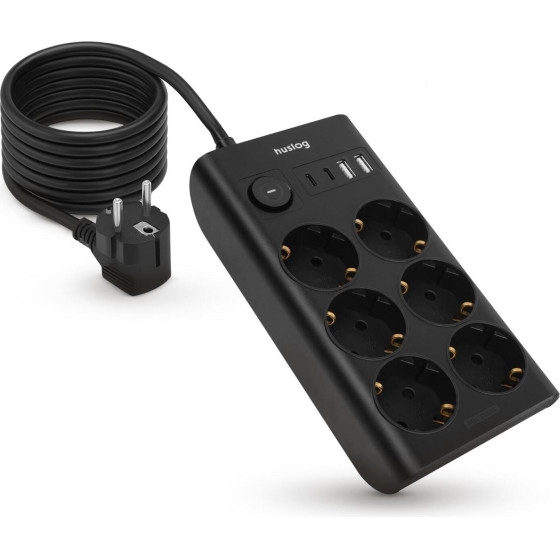 Huslog Flat Power strip