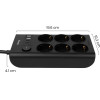 Huslog Flat Power strip