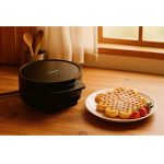 Huslog Round Waffle Maker 1200W