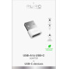 Puro USB-C - USB-A Adapter - White - (PUAAC1WHI)