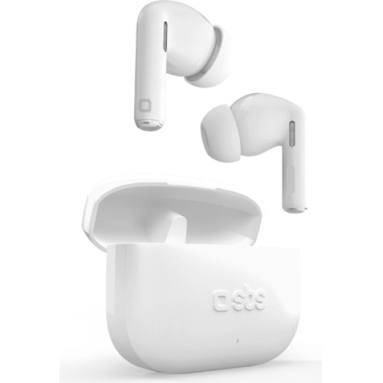 SBS Wireless Earphones Tws Spike White - (RTWSSPIKEW)