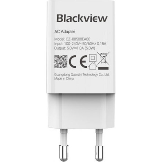 BlackView Usb Power Adapter 5W White Oem - (BV-PA-5W)