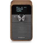 Sangean DDR-8 Vintage Walnut DAB+/FM-RDS/Bluetooth Wooden Cabinet Radio - (A500551)