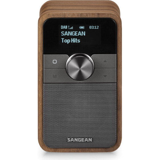 Sangean DDR-8 Vintage Walnut DAB+/FM-RDS/Bluetooth Wooden Cabinet Radio - (A500551)