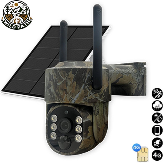 Wild Path Sentinel X4 4G Lte Solar ������ ���������� ����� �������������� 360� (4MP/PIR/��������� �������/��������� ����) - (04960)