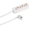 Vivanco 3WAy (3 X Schuko) ��������� 5m White - (VVELSTR3USCHW)