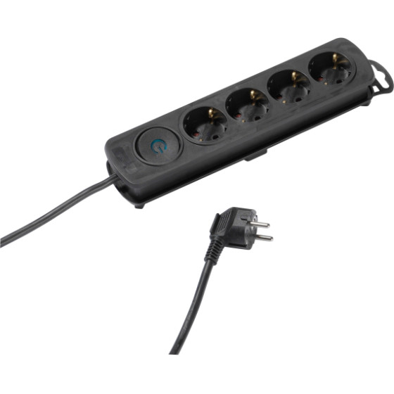 Vivanco 4WAy ��������� With Shutter 1.4m Black - (ELSTR4SCHSWCOK)