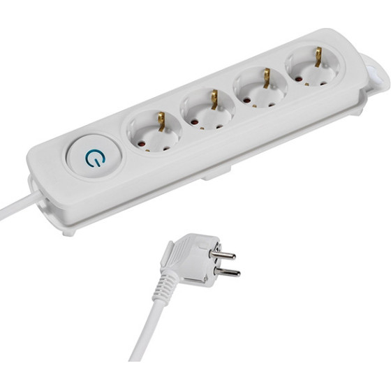 Vivanco 4WAy ��������� With Shutter 1.4m White - (ELSTR4SCHSWCOW)