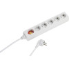 Vivanco 6WAy (6XSchuko) ��������� 1.4m White - (VVELSTR6SCHWP)