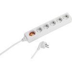 Vivanco 6WAy (6XSchuko) ��������� 1.4m White - (VVELSTR6SCHWP)