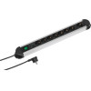 Vivanco 8WAy (8XSchuko) ��������� 2m Black - (VELSTR8SCHSWPK)