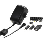 Vivanco AC/Dc Charger Universal 2250mA Black - (VVITADAPT27WUN)