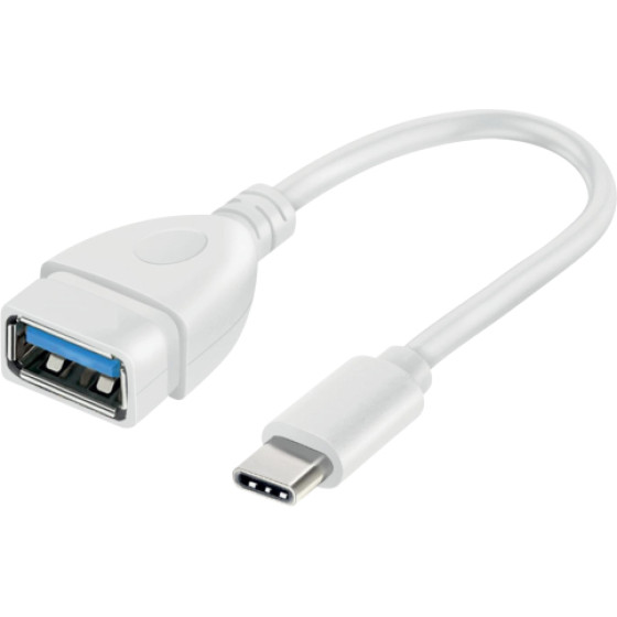 Vivanco Adapter Usb To Type C 10cm - (VVITUSBTY3FM01)