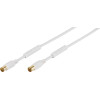 Vivanco Antenna Cable 100dB Ferrite 10m White - (VVAN100FEDBGW)