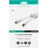 Vivanco Antenna Cable 100dB Ferrite 7.5m White - (VVAN75FEDBGW)
