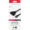 Vivanco Automatic Switch 2 Hdmi To 1 Hdmi 4K 30HZ - (VVVHDMISWITCH2)