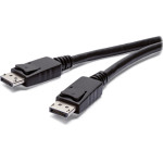 Vivanco Cable Displayport To Displayport 1m Black - (VVITDPORT10MMK)