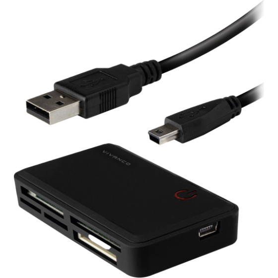 Vivanco Card Reader 6 Slots - (VVCARDREADERK)