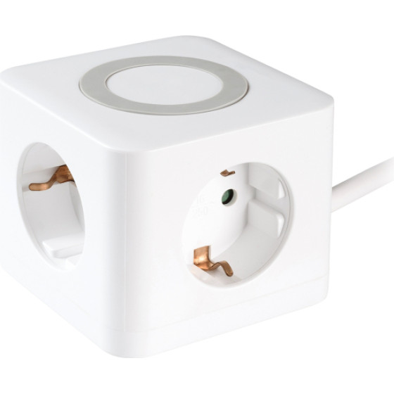 Vivanco Cube Power Strip With 3X Schuko Sockets + 2X Usb + 1X Type C 1.4m - (VVELSTR2SCHSWC)