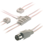 Vivanco Fm Antenna 75oHm 0.5m Coax Socket - (VVANDIPOLEVHF)