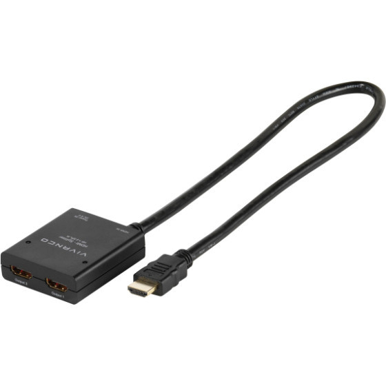 Vivanco Hdmi Splitter Gold Platted - (VVVSPLIHDMI2U)