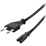 Vivanco Power Supply Cable Euro 8 Connector 1.25m - (VVITPOWERIT12)