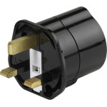 Vivanco Travel Adapter Schuko To Uk Plug - (VVTRAVADSCH-GB)