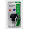 Vivanco Travel Adapter Swiss To Schuko Plug - (VVTRAVADCH-SCH)