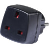 Vivanco Travel Adapter Uk To Schuko Plug - (VVTRAVADSCHSCH)