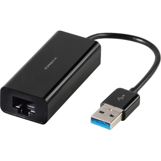 Vivanco Usb 3.0 Adapter Lan 0.1m - (VVITUSB3LAN01K)