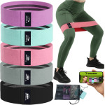 Trizand Set Of Rubber For Exercise - 5pcs. 25877 - (18730-0)