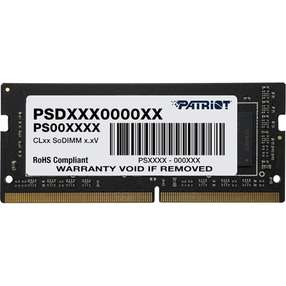 Patriot Memory Signature Memory Module 8 Gb 1 x 8 Gb DDR4 2400 Mhz - (PSD48G24002S)