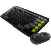 Logitech Keyboard/Mouse Pop Icon Combo Graphite - (920-013140)