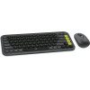 Logitech Keyboard/Mouse Pop Icon Combo Graphite - (920-013140)