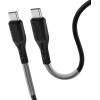 FORCELL F-Energy Carbon CB-05C Cable Type C To Type C Pd QC4.0 5A 240W 1 m black