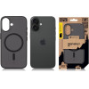 Tactical Magforce Smoothisfast Cover For Apple Iphone 16 Asphalt - (57983127379)
