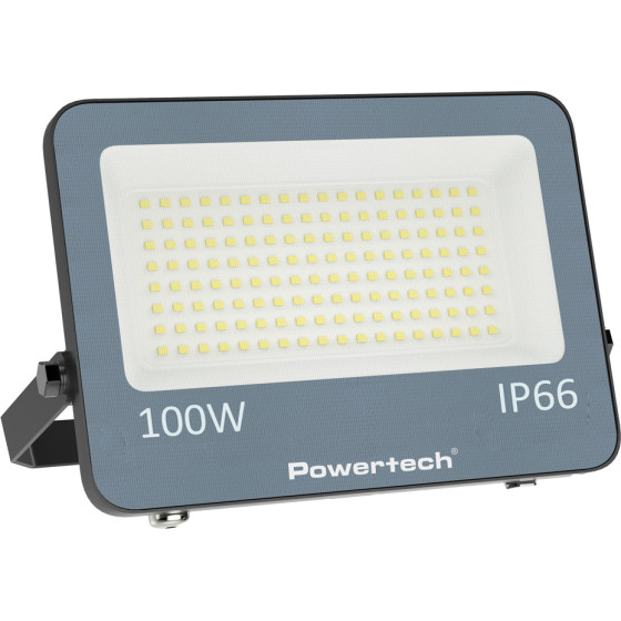 Powertech Led ��������� 100W, 4000K, 9000lm, IP66 - (PT-1460)
