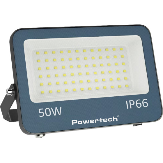 Powertech Led ��������� 50W, 4000K, 4500lm, IP66 - (PT-1459)