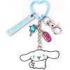 Carat Shop Hello Kitty - Cinnamoroll Keyring With Charms (HKKR0019)