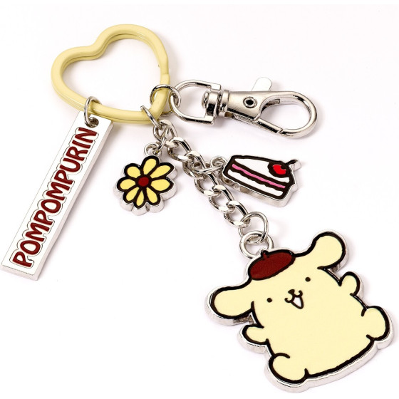 Carat Shop Hello Kitty - Pompompurin Keyring With Charms (HKKR0018)