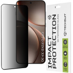 Techsuit - 111D Privacy Full Glue - Oppo Find X9 - Black